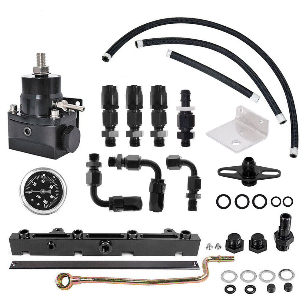 K20 K24 Tucked Fuel Line System Kit for K-Series K-Swaps DC2 EG EK Civic Integra