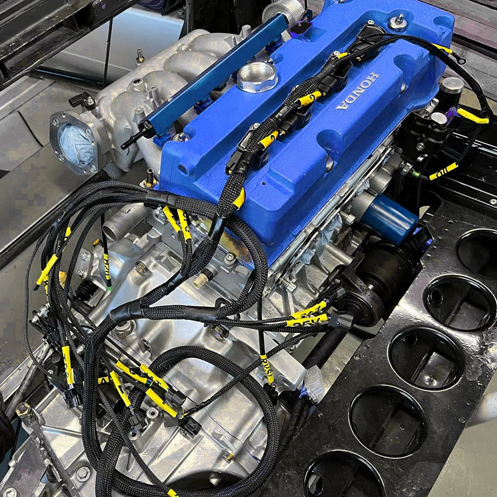 K20 K24 K-Series Tucked Engine Harness for Honda Acura K-Swap Integra CRX EK EG Civic EP3 01-05