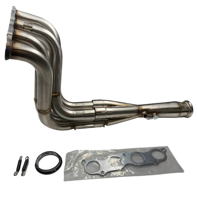 K Series K20 K24 Megaphone Pipe Header Exhaust 3" 4-1 Tri-Y EK EG DC2 Civic