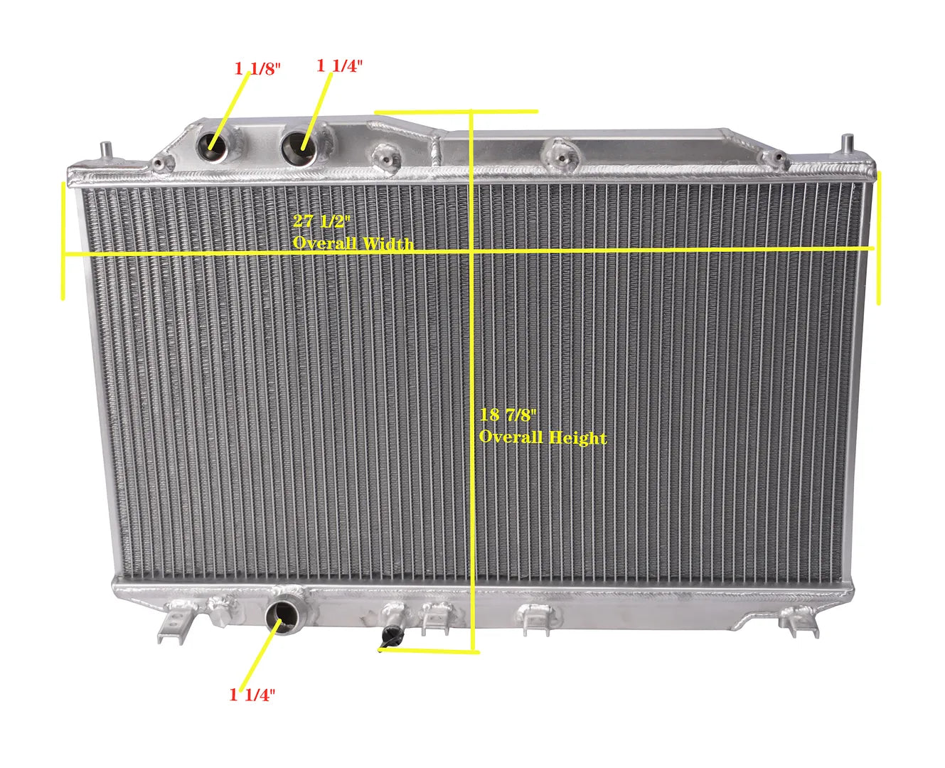 Aluminum Full Size Radiator for 06-11 Civic & K Swaps