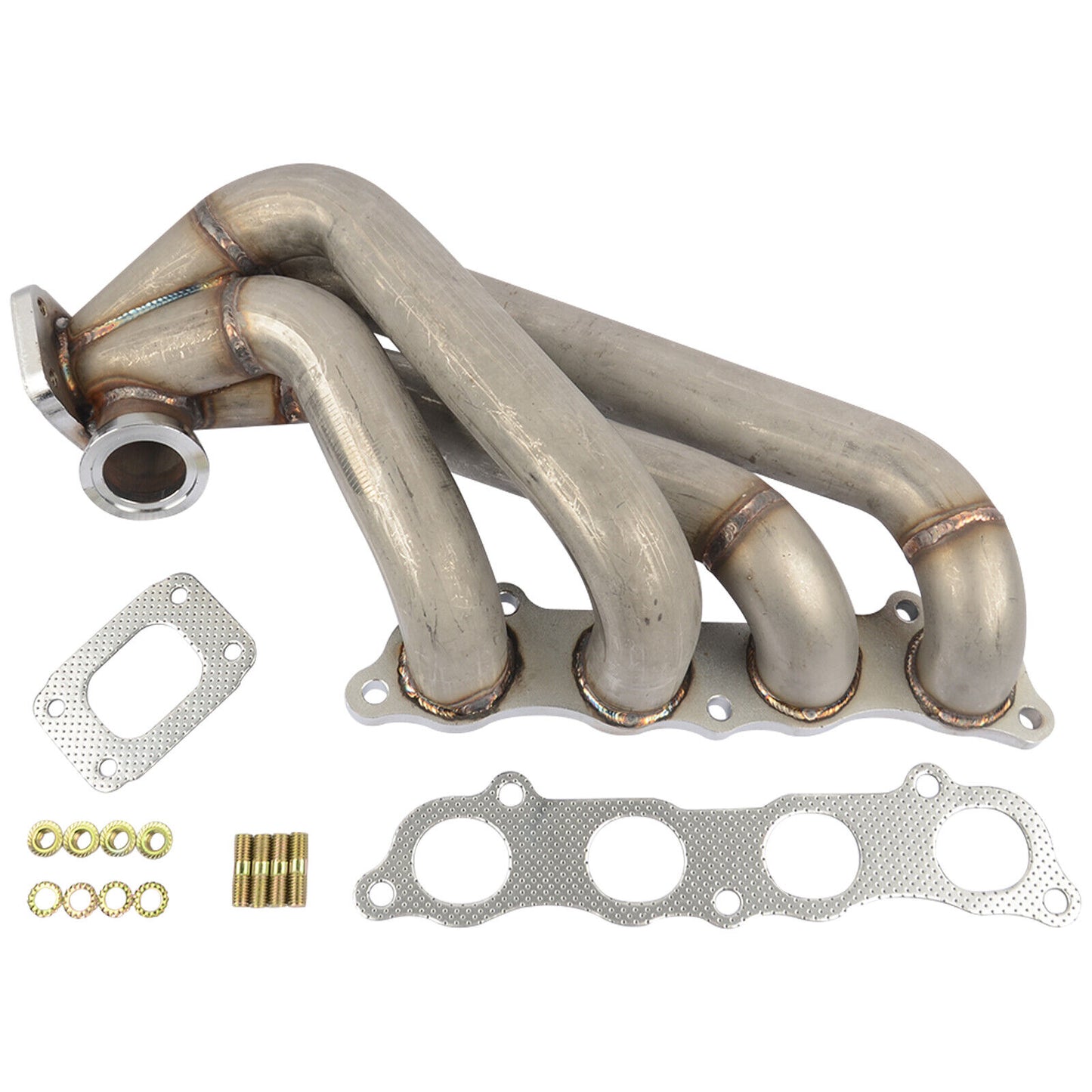 Side Winder Equal Length Turbo Manifold T3 For Civic Si RSX K20